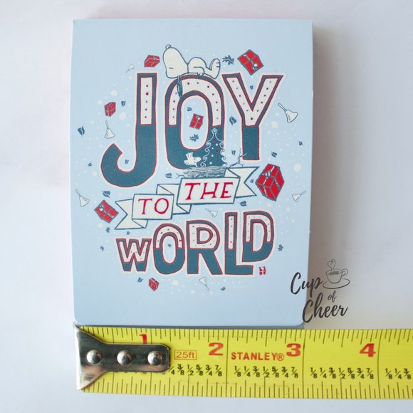 ✨$3 add on! 🎄Joy to the World Mini Notepads - Picture 6 of 6